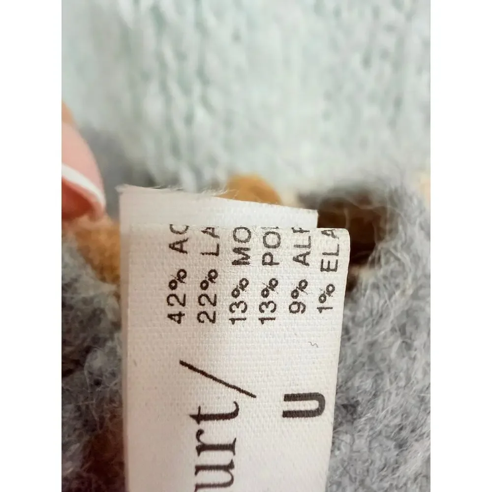 Sita Murt Mohair Alpaca Poncho Sweater Spain Quiet Luxury OS